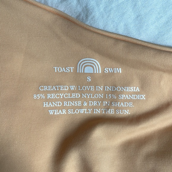 Toast Swim one shoulder bodysuit S - Picture 7 of 10